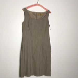 NWT Alex Marie brown sheath dress sz 6p